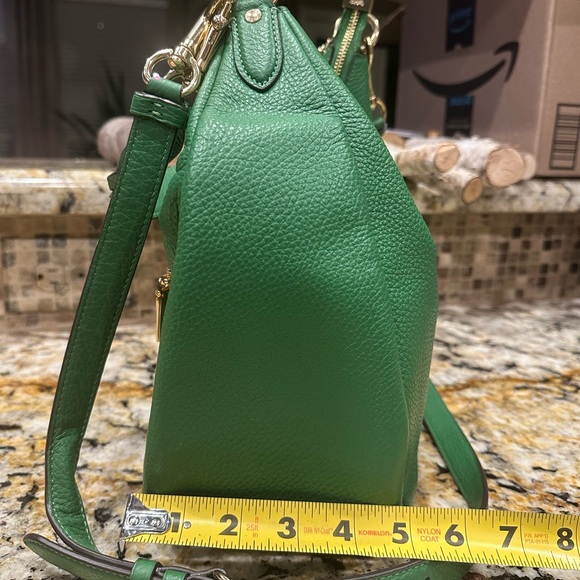 Green Coach purse - Picture 5 of 7